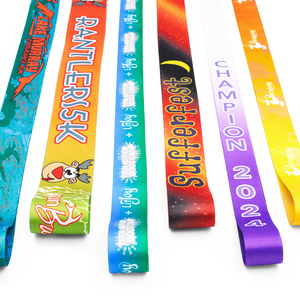 Custom Logo Mexican Conference Lanyards Personalized Short Promotional ID Card Badge Holder Offset Printing <b>Hook</b> Accessories - Product Image 3