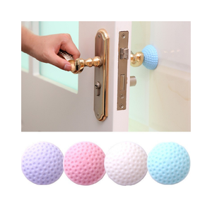 3M Draft Stopper Large Quiet and Shock Absorbent Silicone Rubber Door Stopper with Strong <b>Back</b> Adhesive Wall <b>Protector</b> - Product Image 2