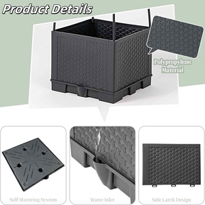 Raised Garden Bed with Tomato <strong>Planter</strong> Cage, <strong>Trellis</strong> <strong>Planter</strong> <strong>Boxes</strong> for Outdoor Patio Greenhouse Gardening Climbing Vegetables - Product Image 4