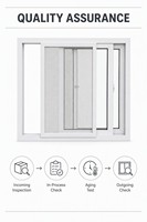Fenêtre à battant avec moustiquaire en PVC, couleur personnalisée, joint EPDM, étanche à l'eau et à la poussière, pour maison