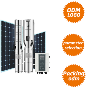Bomba Sumergible <span class=keywords><strong>Solar</strong></span> de CC/CA sin Escobillas de Ahorro Energético, <span class=keywords><strong>Kit</strong></span> Completo para Riego Agrícola y Agua Potable, Stock de Fábrica - Product Image 2
