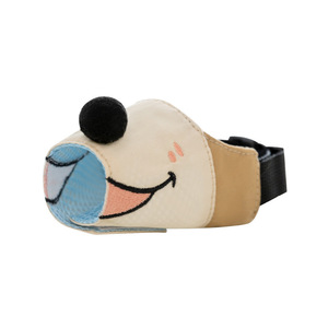 Penutup Mulut Anjing Anti-Gonggong & Anti-Gigit, Desain Kartun Tersenyum yang Bernapas, Dilengkapi Gesper - Product Image 2
