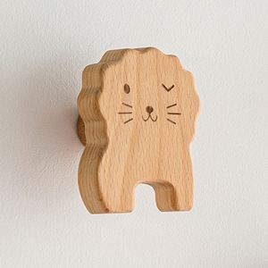 Crochet mural en bois massif personnalisé, écologique, mignon, décoratif, pour chambre d'enfant, vente en gros - Product Image 5