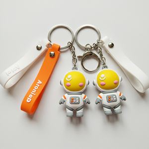 พวงกุญแจตุ๊กตา 3 มิติ PVC ยางนิ่ม แบบกำหนดเอง ขายดี พวงกุญแจรถยนต์ พวงกุญแจยางนิ่ม PVC - Product Image 5