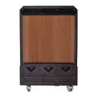 Caoiorl 110V 240V Floor Standing Outdoor Evaporative Air Cooler Evaporador Swamp Conditioner 600W con tanque de agua de 185L
