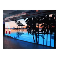 Écran LED mural fixe pour intérieur et extérieur P1.25 P1.53 P1.86 P2 P2.5 P4 Mur vidéo LED 4K pour centre de salle