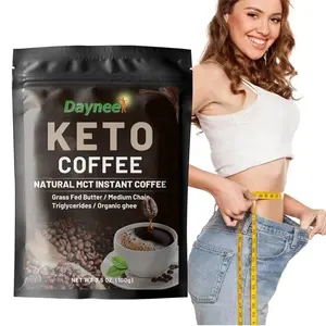 Criador instantâneo de café keto personalizado, dieta instantânea, mct, perda de peso, suplementos alimentares, queimar gordura, keto, pó de café