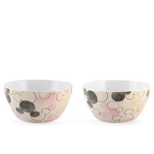 Minnie Mouse Cartoon Pattern <b>Bowls</b> 590Cc Ceramic Dishwasher Safe Party Dishware for Snacks and <b>Desserts</b> - Product Image 1