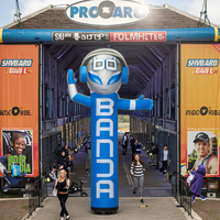 360 Publicidad inflable personalizada Brazo ondeante Robot Bailarín inflable para actividades