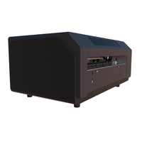 Mesin Pemotong dan Pembuat Lipatan Cepat HC370D Dual Heads Ukuran A3, Mesin Pemotong Stiker, Pemotong Label, Die Cutter
