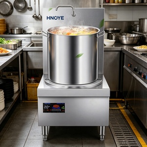 Olla <span class=keywords><strong>de</strong></span> Inducción Vertical <span class=keywords><strong>de</strong></span> 15KW con un Solo Quemador, Ahorra Espacio, para Cocina <span class=keywords><strong>de</strong></span> Hotel - Product Image 1