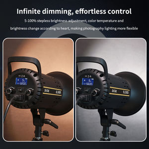 Nouveau panneau LED souple portable SL-300BI pour studio, éclairage vidéo 200W, kit d'éclairage vidéo <span class=keywords><strong>YouTube</strong></span> pour <span class=keywords><strong>TikTok</strong></span> - Product Image 3