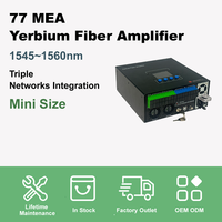 Yüksek kalite düşük fiyat WDM EDFA 4 8 Port 16 23dbm FTTx çözümleri Mini Edfa