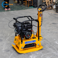 Compacteur à plaques / Compacteur vibrant pour terre, modèle C160T, moteur électrique, diesel, essence, 8/9 CV, 178 kg, pompe à moteur haute efficacité