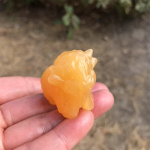 Cristales Curativos de 35 mm al por Mayor, Artesanías Talladas, Cristales Naturales Multicolores, Vacas Highland <span class=keywords><strong>para</strong></span> Decoración - Product Image 4