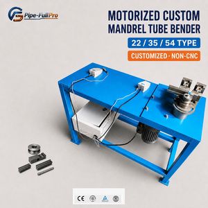 Machine à cintrer les tuyaux à mandrin motorisé, cintreuse électrique pour tubes de petit diamètre en acier inoxydable et en cuivre - Product Image 1