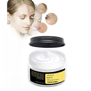 En gros escargot blanc crème pour le visage enlèvement Ance cicatrice enlever éclaircissant Anti-âge crème et rides crème pour le visage et la peau