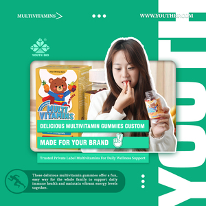 Gomitas Multivitamínicas <span class=keywords><strong>para</strong></span> Niños con Vitamina B6, Apoya la Salud del Sistema Nervioso y la Concentración Tranquila <span class=keywords><strong>para</strong></span> Niños Mayores de 4 Años, Fabricante de Gomitas OEM - Product Image 4