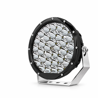 Feux de route LED HSSH 9 pouces 198W, faisceau combiné Osram rond blanc, feux de route pour camion, SUV, Jeep 4x4