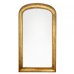 Specchio da Parete <span class=keywords><strong>Vintage</strong></span> con <span class=keywords><strong>Cornice</strong></span> Dorata ad Arco, Specchio Decorativo Classico con <span class=keywords><strong>Cornice</strong></span> in Legno per Bagno e Soggiorno, per Arredamento Casa - Product Image 6
