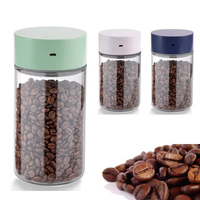 Pot en verre hermétique écologique avec couvercle, récipient transparent sans BPA pour garde-manger et cuisine, commande en gros
