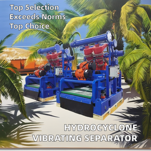 Tuyến tính thép <span class=keywords><strong>carbon</strong></span> thiết bị khai thác mỏ rung màn hình và rung <span class=keywords><strong>separator</strong></span> với hydrocyclone thành phần cốt lõi inclu - Product Image 3