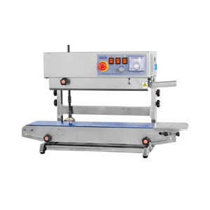 Plastic Sealer Plastic FRB-770II Hualian Heat Plastic Bag Oil Food Pouch Packing Automatic Continuous Band Sealer Seaing Machine