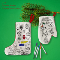 DIY coloriage jeter oreiller taie d'oreiller toile sac chaussures T-shirt chaussettes nappe art marqueur stylo