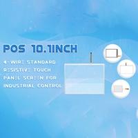 Cristal de Repuesto Personalizado de 4.3, 5, 6, 6.5, 7 y 10.1 Pulgadas, Panel Táctil Resistivo/Pantalla Táctil Resistiva