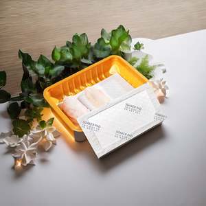 Almohadillas Absorbentes de Pulpa de SAP y Película de PE No Tejida, Ecológicas y de Alta Calidad, de 160x90 mm, con Capacidad de 50 ml, para Envasado de Alimentos, Carne y Aves - Product Image 5