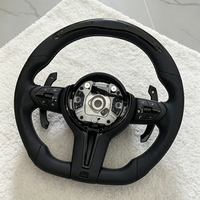 Volant de voiture en cuir LED pour BMW Série 3 et 5, pour M3 M4 M5 M6 F07 F30 F10 F15 F36 F01 F20 F22 F25 F31 F32 E70 X5 E71 E90 X6