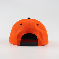 Nuevo Diseño Personalizado de Gorra Snapback de 6 Paneles en Dos Tonos con Logotipo Bordado en 3D en Ambos Lados, Estilo Deportivo, Hojas Tropicales, para Exteriores