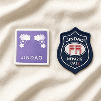 Étiquettes tissées personnalisées pour vêtements, étiquettes en tissu avec logo pour chemises, robes et vêtements de boutique