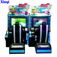 Pièce d'usine Indoor Amusement Initial D Arcade Machine Simulator Outrun Driving Car Racing Motion Game Video Machine pour adulte