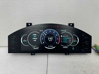 Nouveau modèle d'écran numérique de tableau de bord 12,3 pouces pour voiture, compteur de vitesse automatique, système Linux, écran LCD pour Porsche Cayenne 2005-2009