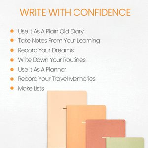 Máy tính xách tay thân thiện với môi trường với các trang mượt mà tuyệt vời để viết bản vẽ và cá nhân hóa suy nghĩ của bạn - Product Image 5