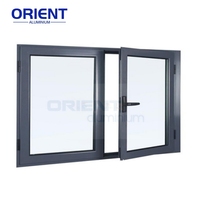 Ventanas Corredizas de Aluminio, Ventanas de Aluminio con Doble Acristalamiento, Ventana Corrediza de Doble Capa Personalizada, Ventana de Bajo Consumo