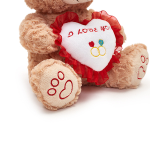 Orsacchiotto di peluche di san valentino farcito con cuori assortiti all'ingrosso design fantasia creativa tenere il <span class=keywords><strong>cuore</strong></span> orso peluche - Product Image 4