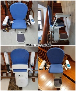 Fauteuil monte-escalier électrique certifié CE, à batterie, sur mesure, pour escalier droit, adapté aux personnes âgées - Product Image 4