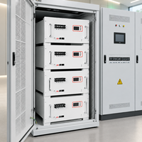 Batterie de stockage d'énergie LiFePO4 51,2V 5Kwh 10Kwh 15Kwh, rack de batteries de stockage d'énergie, batterie lithium-ion 48V 100Ah 200Ah 300Ah