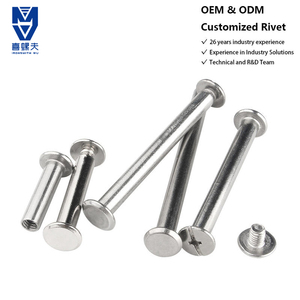 Custom M2 M3 M4 M5 M6 Binding Barrel <strong>Screws</strong> Male Female <strong>20mm</strong> Length Din Stainless Steel Chicago <strong>Screws</strong> - Product Image 1