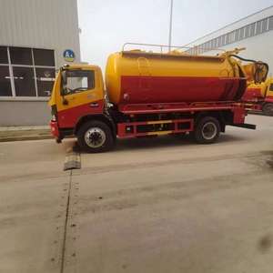 Bon marché, camion de <span class=keywords><strong>fosse</strong></span> <span class=keywords><strong>septique</strong></span> Dongfeng Euro 3, camions de nettoyage d'égout combinés sous vide 10000L - Product Image 4