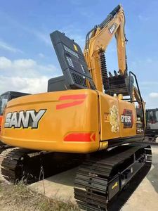 Excavatrice sur chenilles hydraulique d'occasion SY135C, 13 tonnes, 95% neuve, d'origine, machine minière 135, moteur Isuzu, forte puissance de creusement - Product Image 2