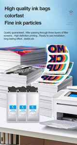 Goosam 4 couleurs T01D T01D1-T01D4 Sac d'encre pigmentée avec puce à usage unique pour imprimante Epson Workforce Pro WF-C529RDTW WF-C579RDTW - Product Image 5