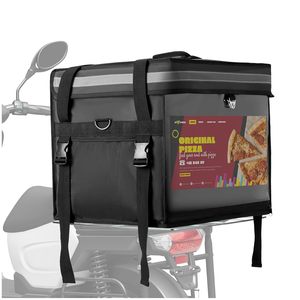 Bolsa de Reparto de Comida Aislada, Impermeable, Universal, para Bicicletas Eléctricas, Scooters, Motocicletas, con Impresión Digital - Product Image 1