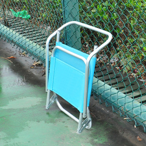 Silla de <span class=keywords><strong>Playa</strong></span> Plegable de Tela Oxford con Tubo de Aluminio de Patas Cortas, Diseño de Ocio al Aire Libre <span class=keywords><strong>para</strong></span> Acampar y Usar en <span class=keywords><strong>la</strong></span> <span class=keywords><strong>Playa</strong></span>, Silla Brasil - Product Image 4