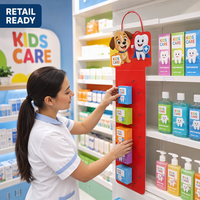 Bandes de clips en plastique écologiques pour enfants, faciles à assembler, pour usage en magasin de détail, en vente