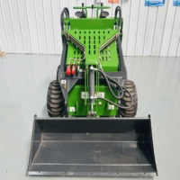 Mini-chargeuse compacte sur roues/chenilles la moins chère, conforme EPA EURO5, avec godet, pour petits travaux de jardinage