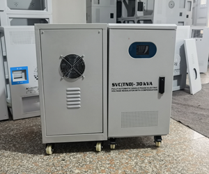 เครื่องควบคุมแรงดันไฟฟ้าอัตโนมัติแบบเฟสเดียว 110V 220V 30 Kva 20 Kva 15 Kva สำหรับบ้าน 35KVA - Product Image 3