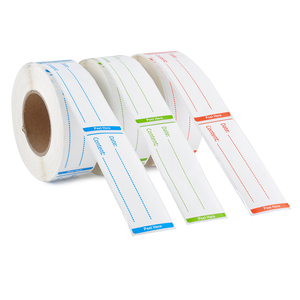 Rectangular Self-Adhesive <b>Paper</b> Labels 3x1 Inch Writable Date Content Kitchen Storage Marking Tags - Product Image 4